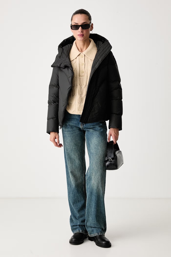 Blauer Kurtka puchowa damska BLDC03142 zielony AW26