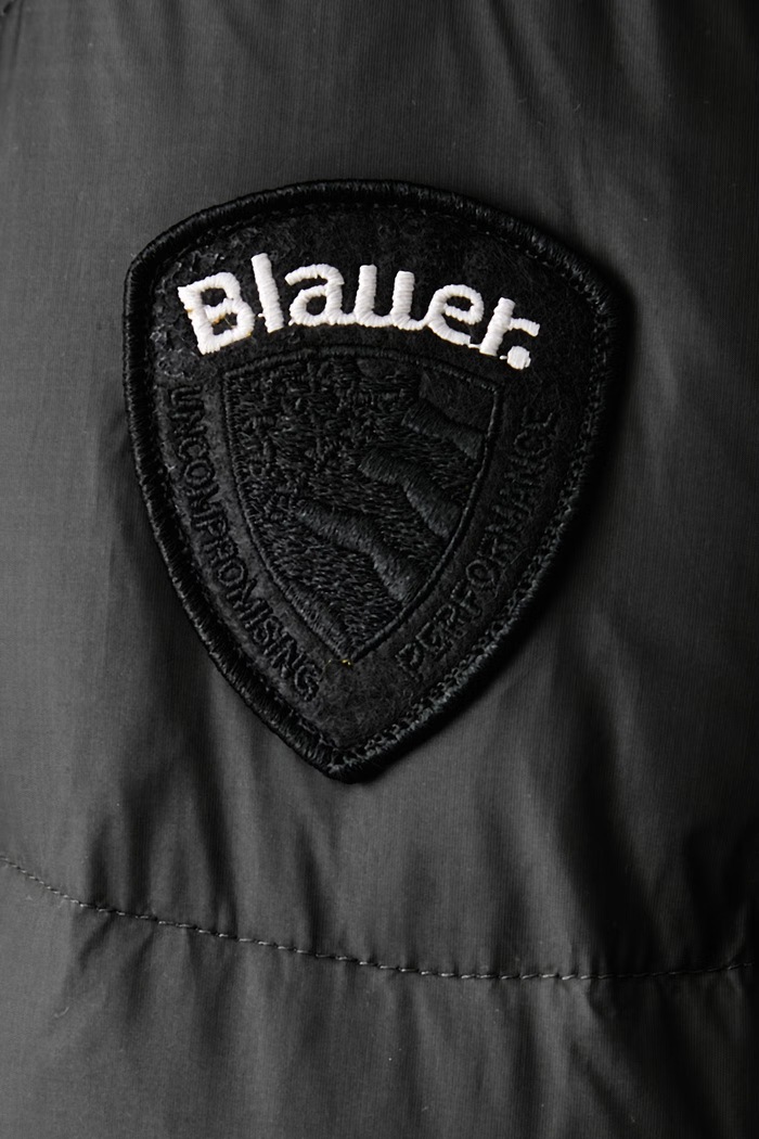 Kurtka puchowa damska Blauer zielony BLDC03142