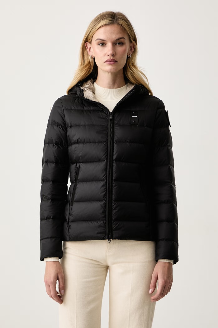 Blauer Kurtka puchowa damska czarny BLDC03037