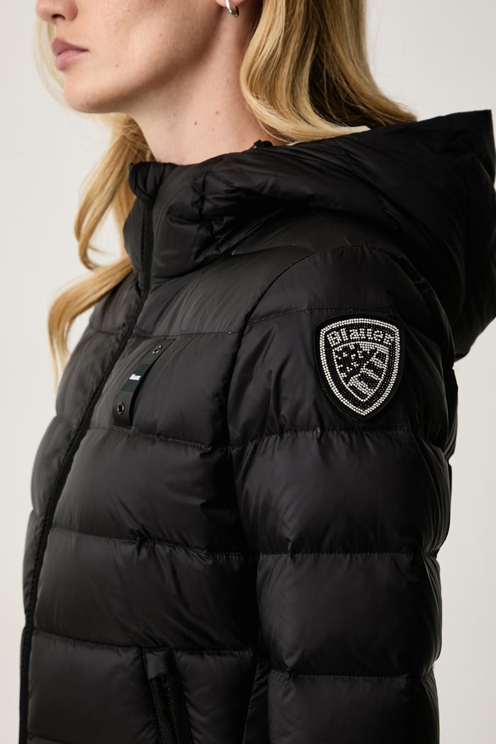 Kurtka puchowa damska Blauer BLDC03037 czarny