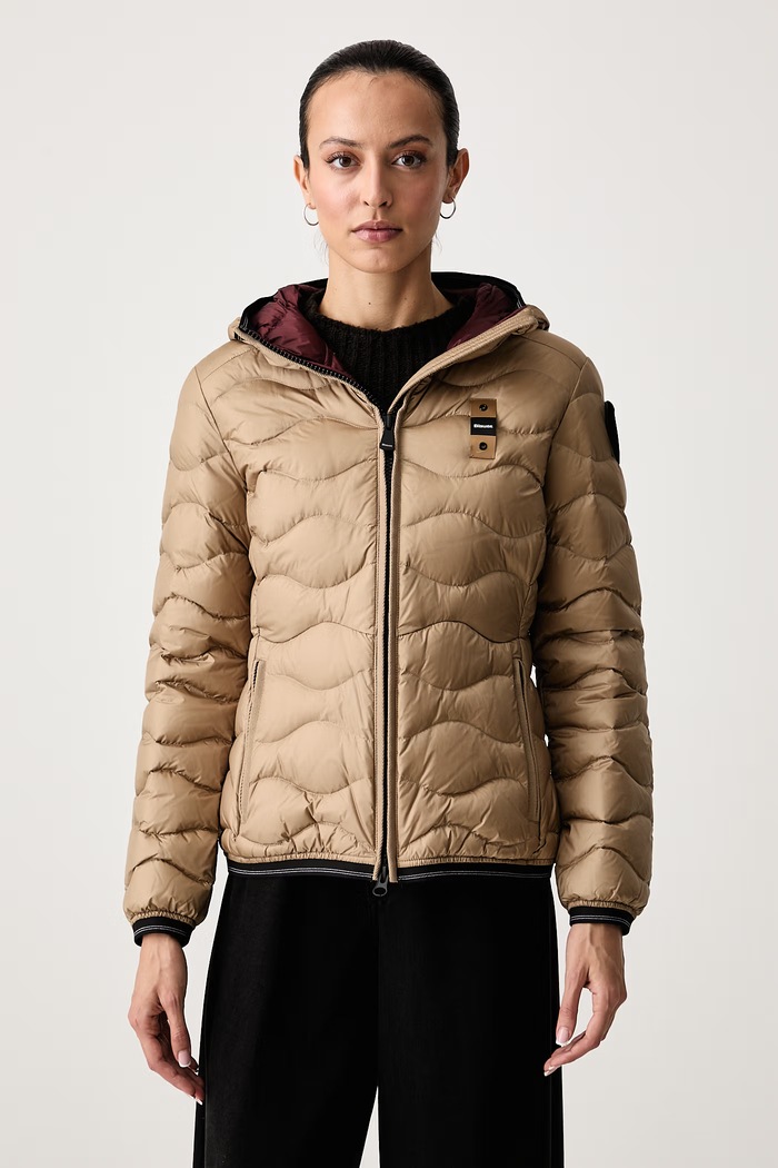 Blauer Kurtka puchowa damska brązowy BLDC03033