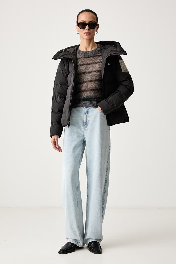 Blauer Kurtka zimowa damska BLDC02591 czarny AW26