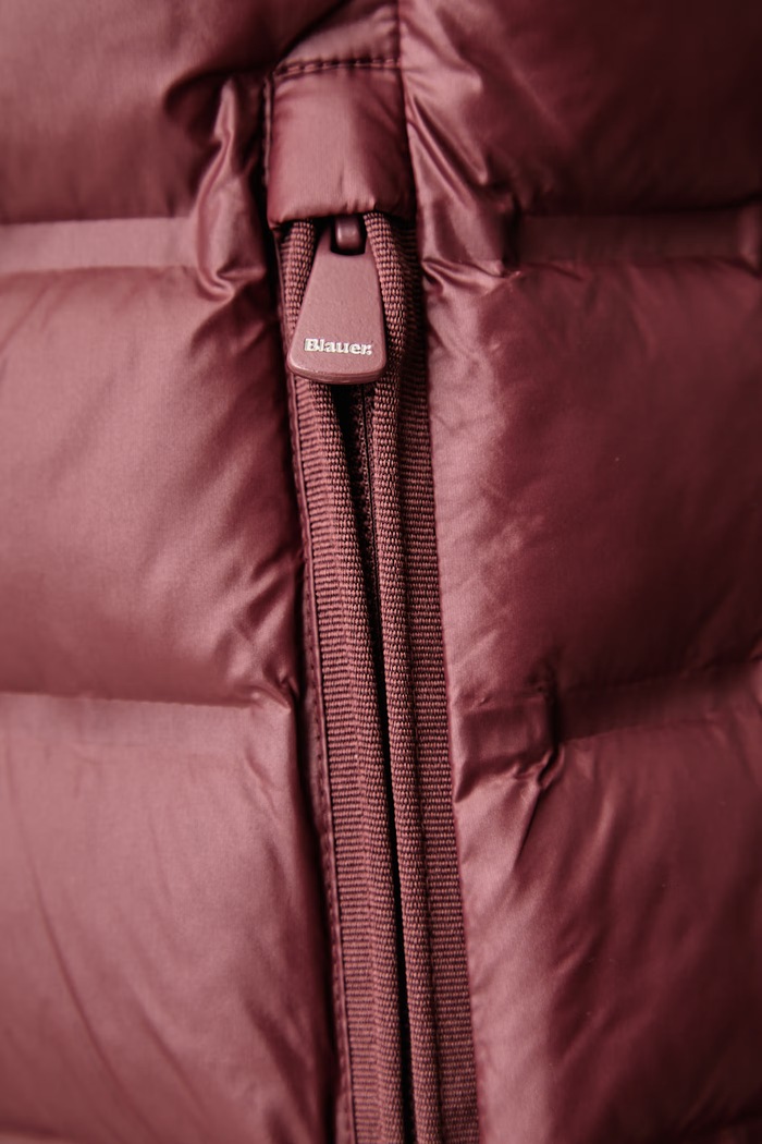 Kurtka pikowana damska Blauer bordowy BLDC02221