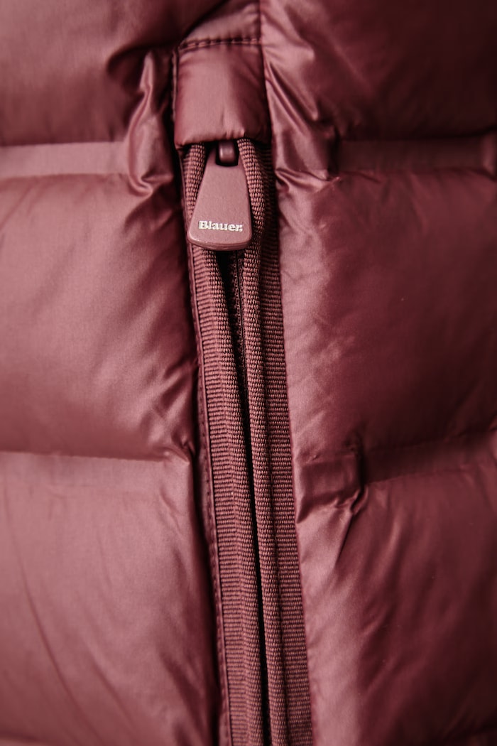 Kurtka pikowana damska Blauer bordowy BLDC02221