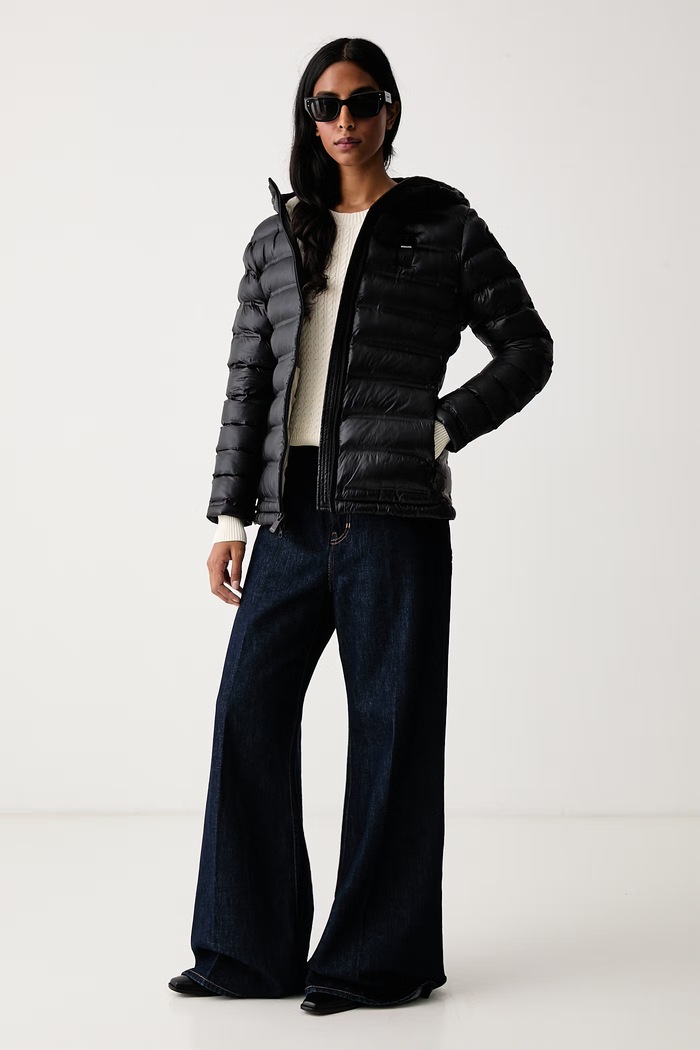 Blauer Kurtka pikowana damska BLDC02221 czarny AW26