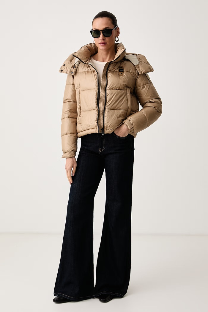 Blauer Kurtka damska BLDC02071 beżowy AW26