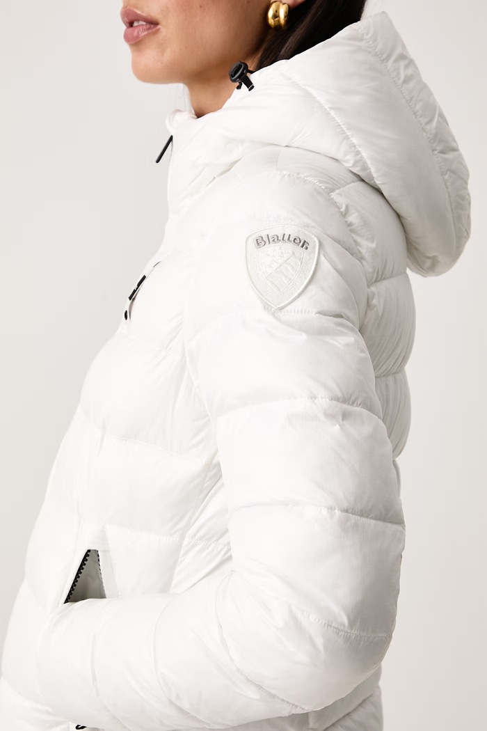 Kurtka pikowana damska Blauer BLDC02070 biały