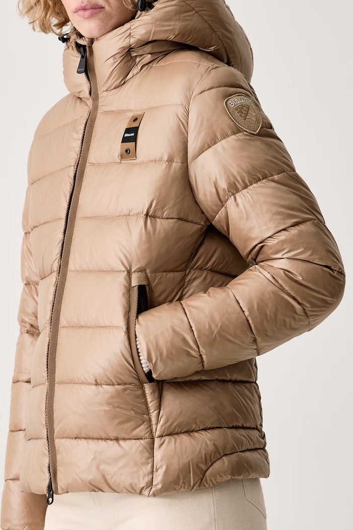 Kurtka pikowana damska Blauer BLDC02070 beżowy
