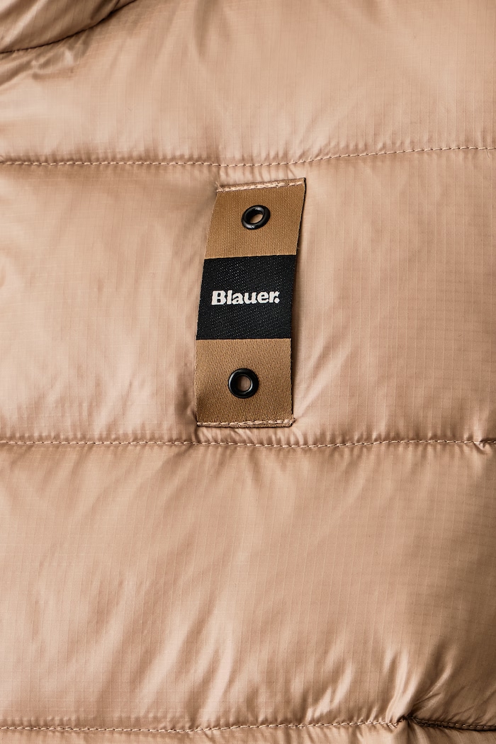 Kurtka pikowana damska Blauer beżowy BLDC02070