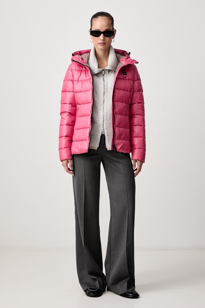 Blauer Kurtka pikowana damska BLDC02070 różowy AW26