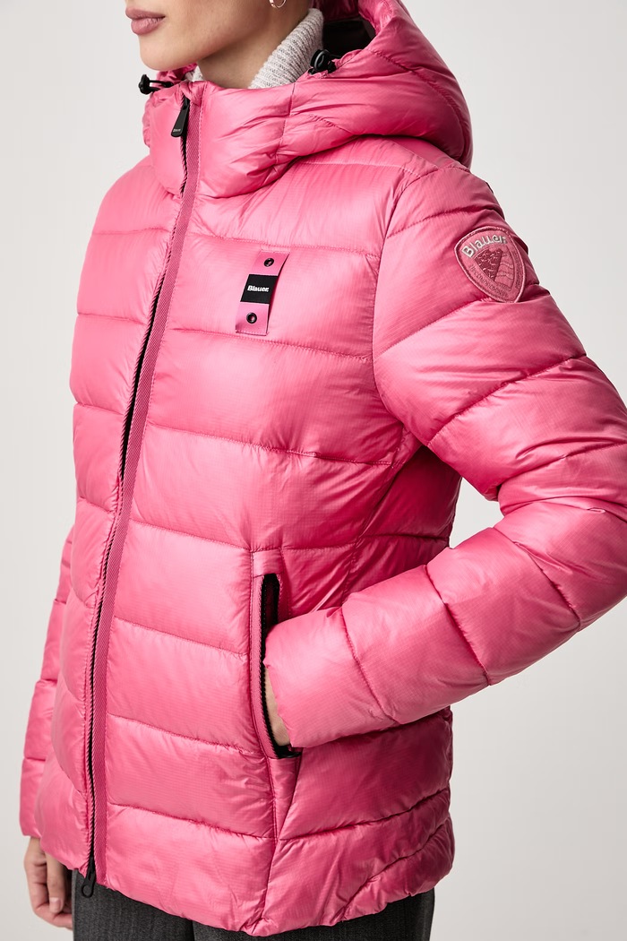 Kurtka pikowana damska Blauer BLDC02070 różowy