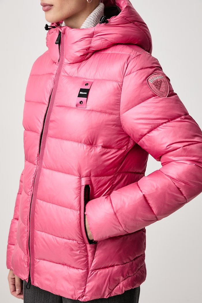 Kurtka pikowana damska Blauer BLDC02070 różowy