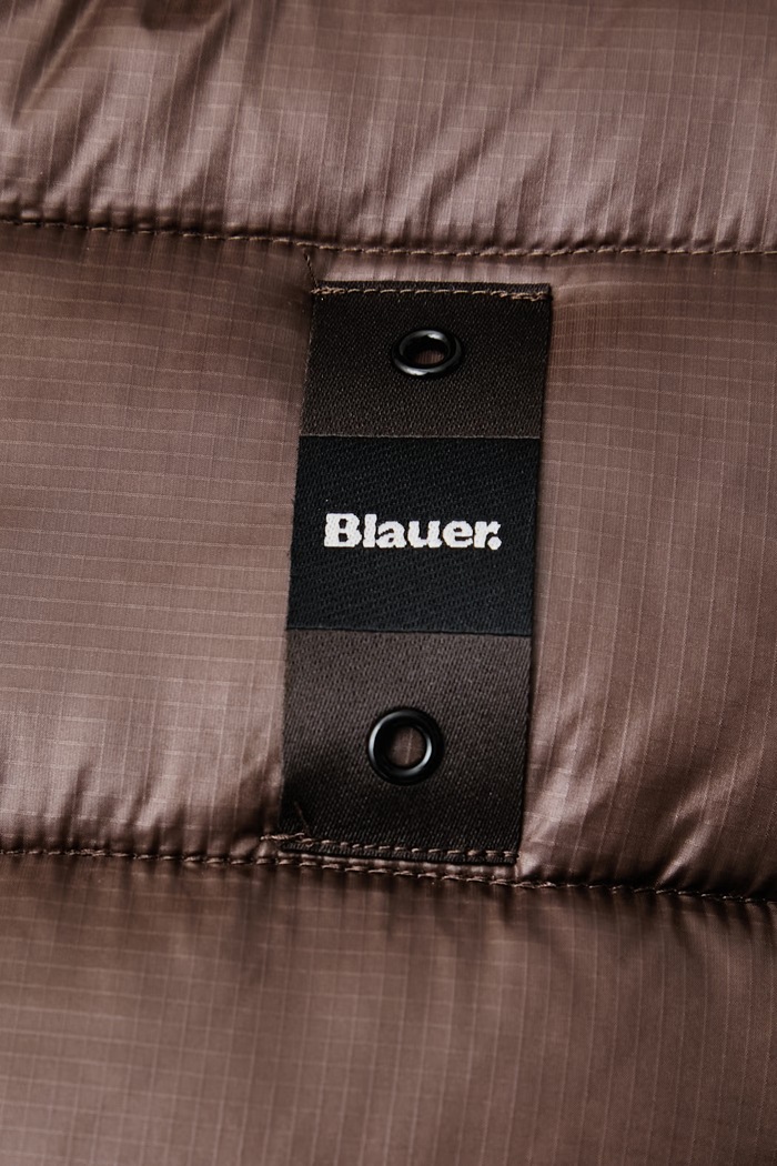 Kurtka pikowana damska Blauer brązowy BLDC02070