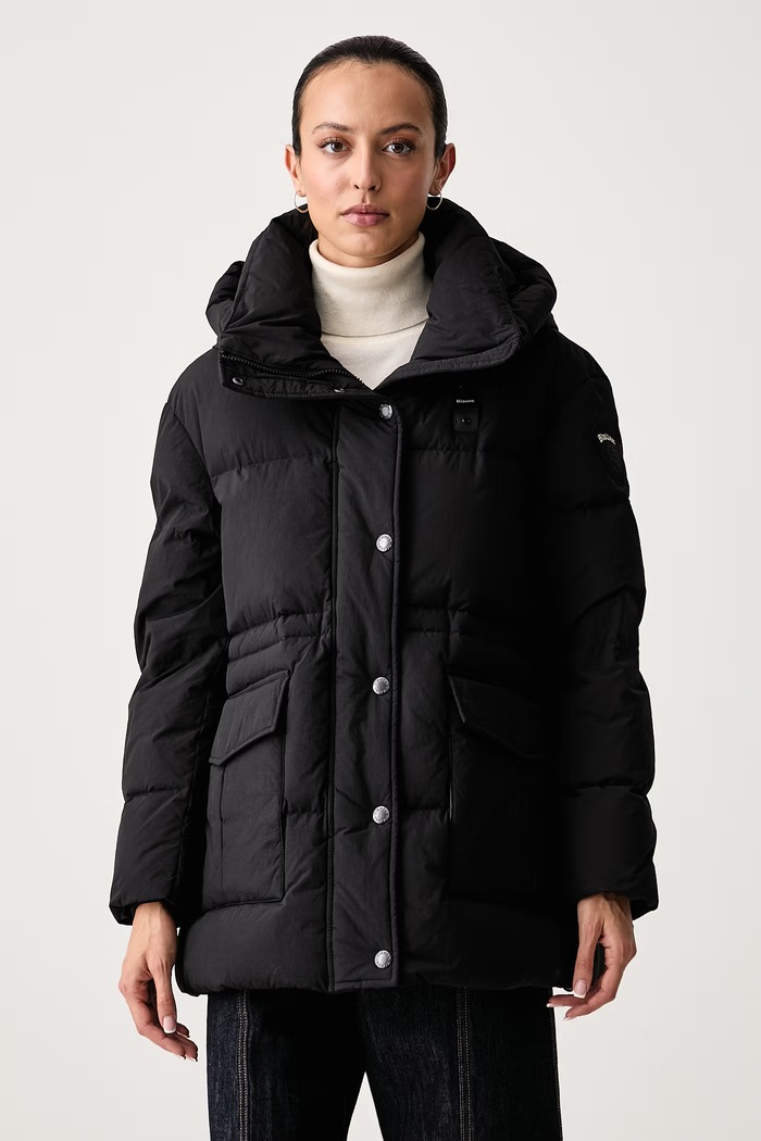 Blauer Kurtka puchowa damska czarny BLDB03551