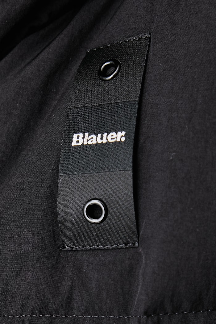 Kurtka puchowa damska Blauer czarny BLDB03551