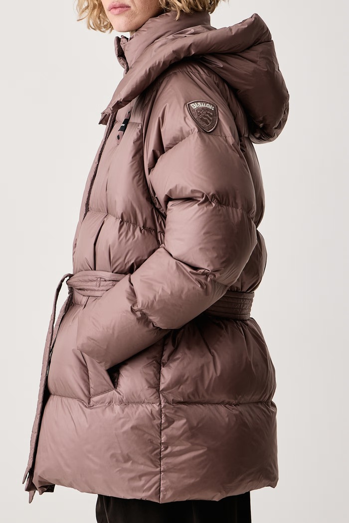 Kurtka puchowa damska Blauer BLDB03438 brązowy