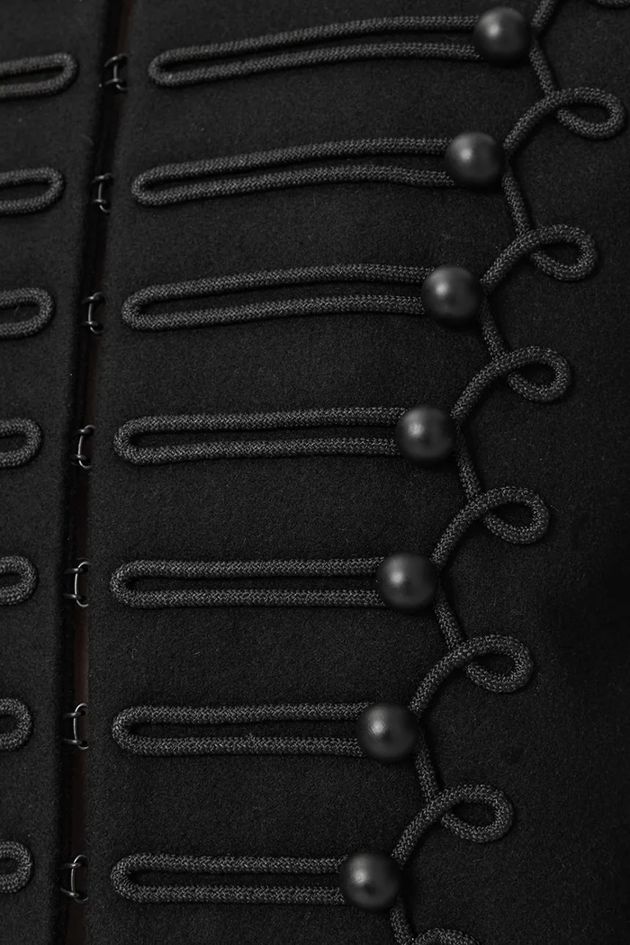 AllSaints Krótka kurtka damska z wełną RUMMY W116OF