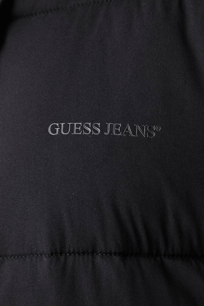 Μπουφάν γυναικείο Guess Jeans μαύρο W6BL31.W3797