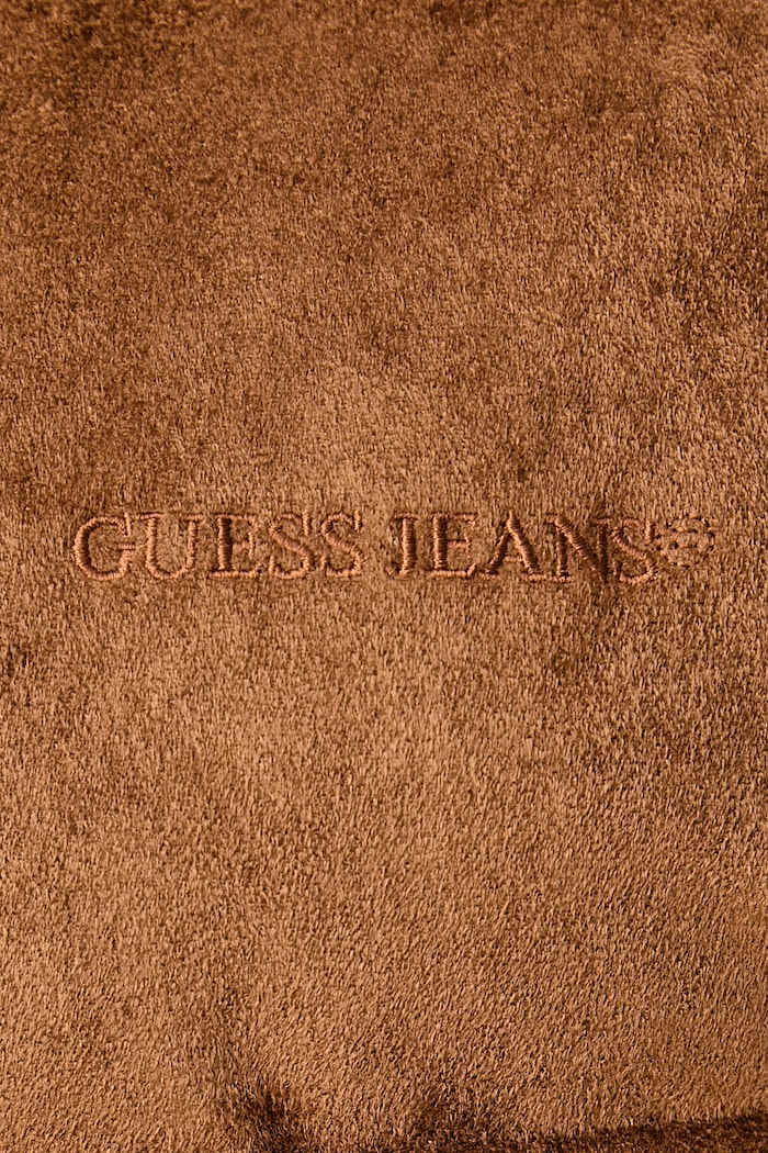 Guess Jeans Prešívaná bunda dámska zamatová W6BL26.K5698