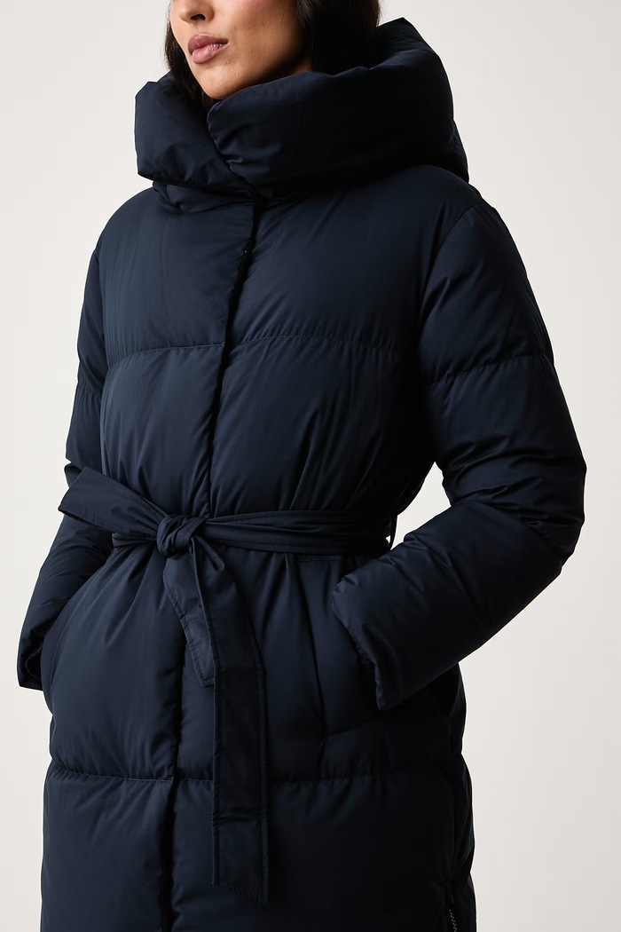 Kurtka puchowa damska Hetrego 8R691 granatowy