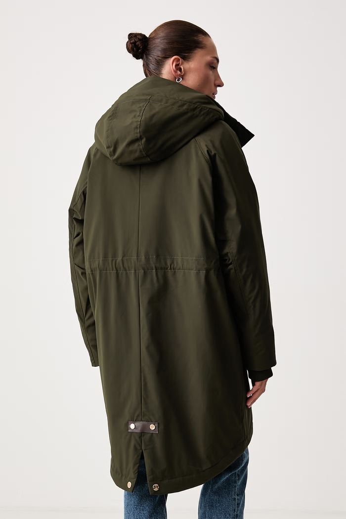 Odzież Mos Mosh Parka damska 181520 zielony