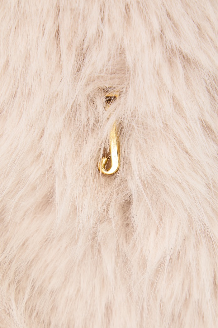 Giacca di mezza stagione da donna HADI FUR HOODED Juicy Couture beige JCXIJ126509