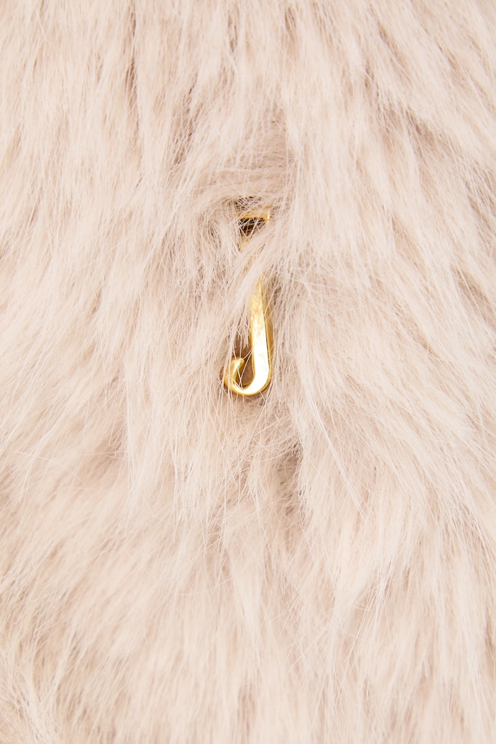 Giacca di mezza stagione da donna HADI FUR HOODED Juicy Couture beige JCXIJ126509