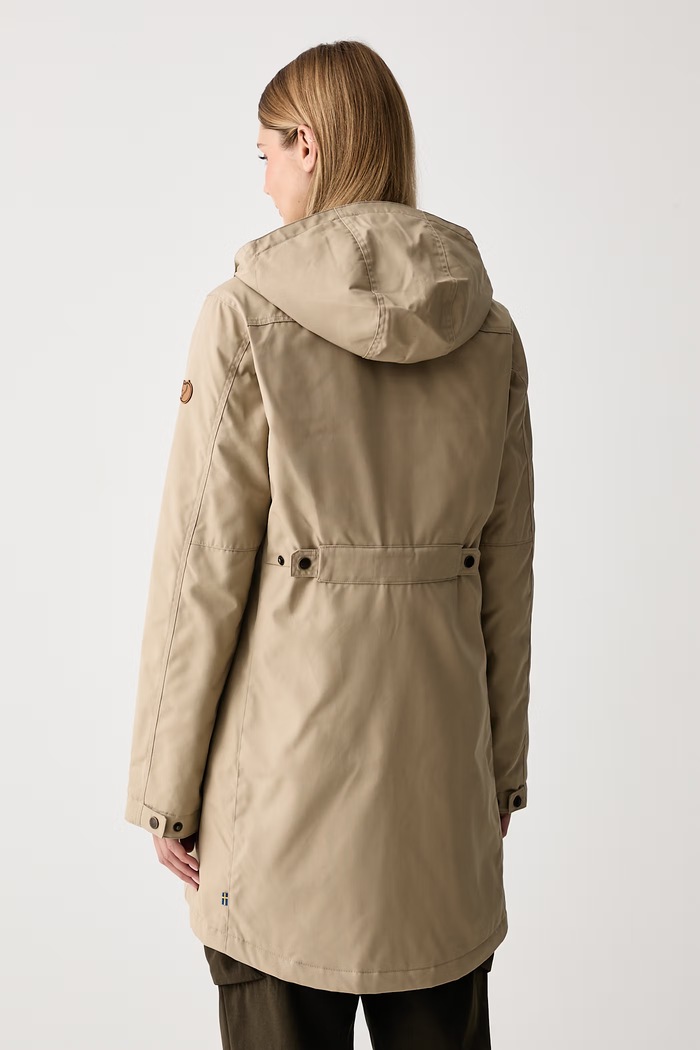 Odzież Fjallraven Kurtka trekkingowa damska Kiruna F89644.118 beżowy