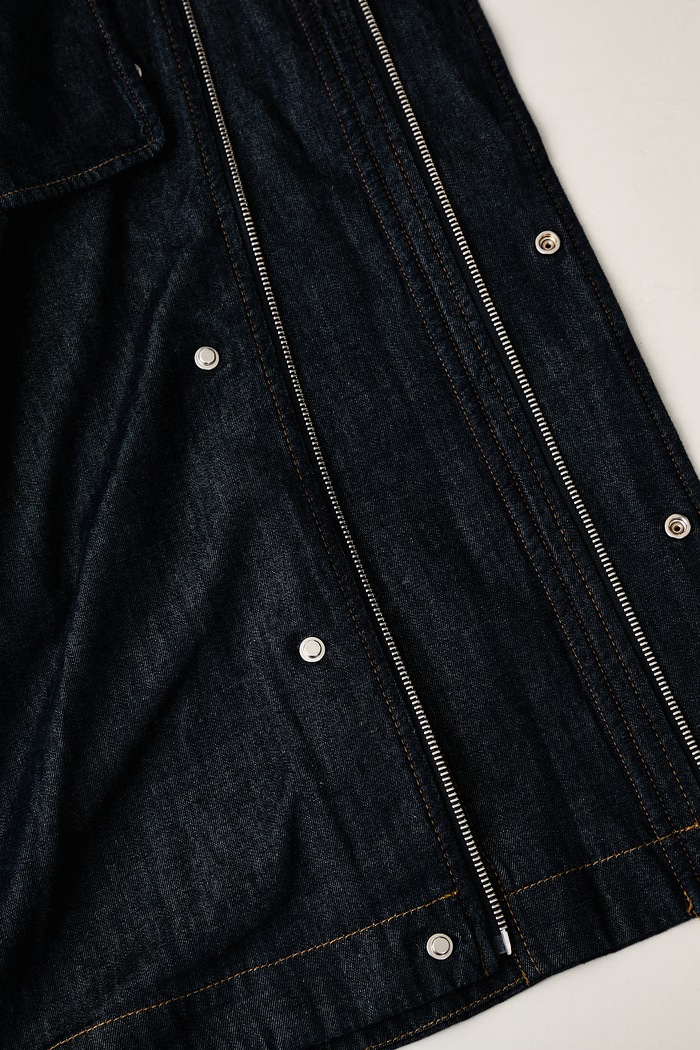 Frame THE DENIM SHORT FIELD TRENCH short trench coat Women's with wool 8057226