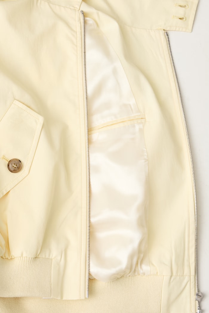 Frame THE HARRINGTON JACKET krátká bunda dámská s hedvábím WE26WJA006