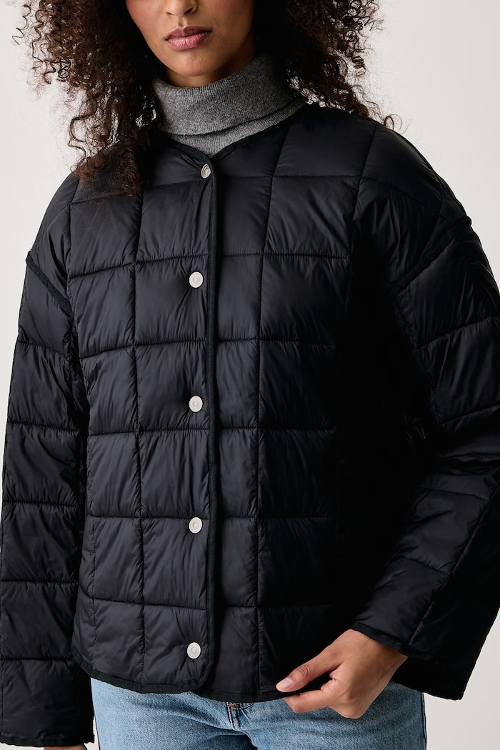 Kurtka przejściowa damska POPPY QUILTED Levi's 006U0 granatowy