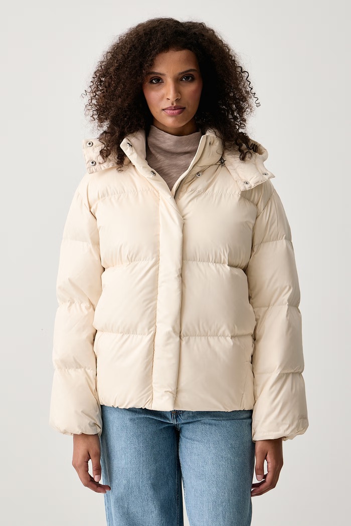 Levi's Kurtka puchowa damska TATE BUBBLE beżowy 006RQ