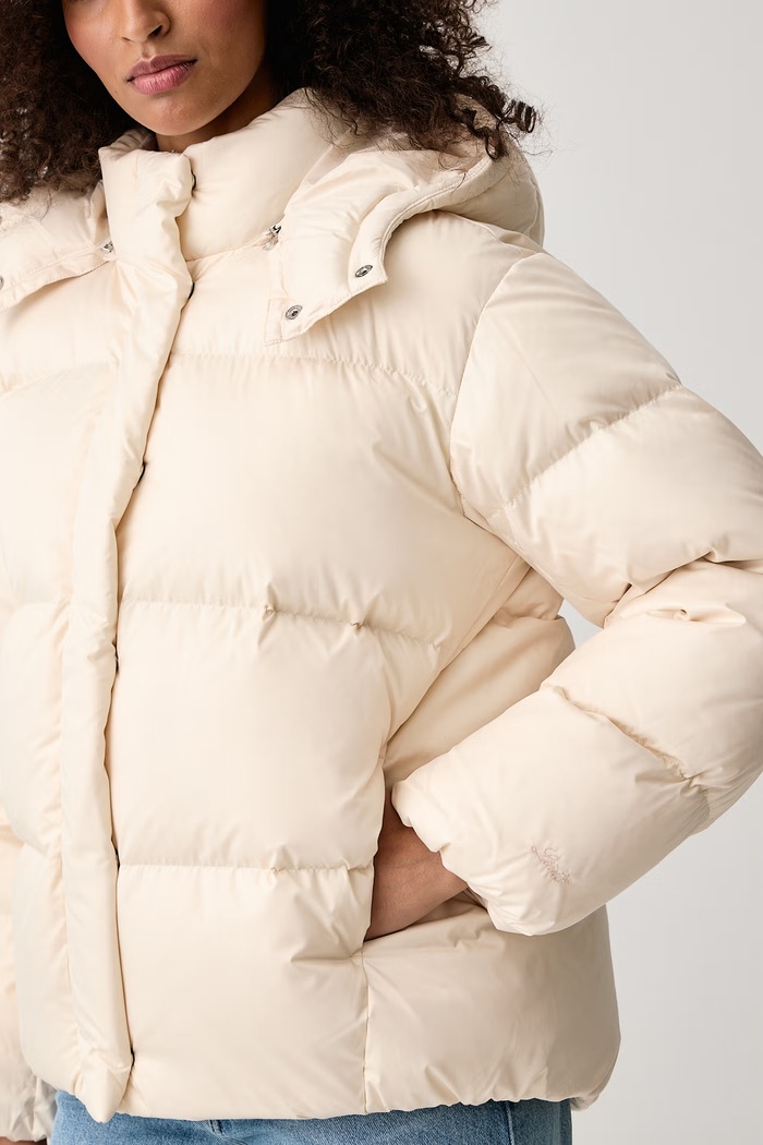 Kurtka puchowa damska TATE BUBBLE Levi's 006RQ beżowy