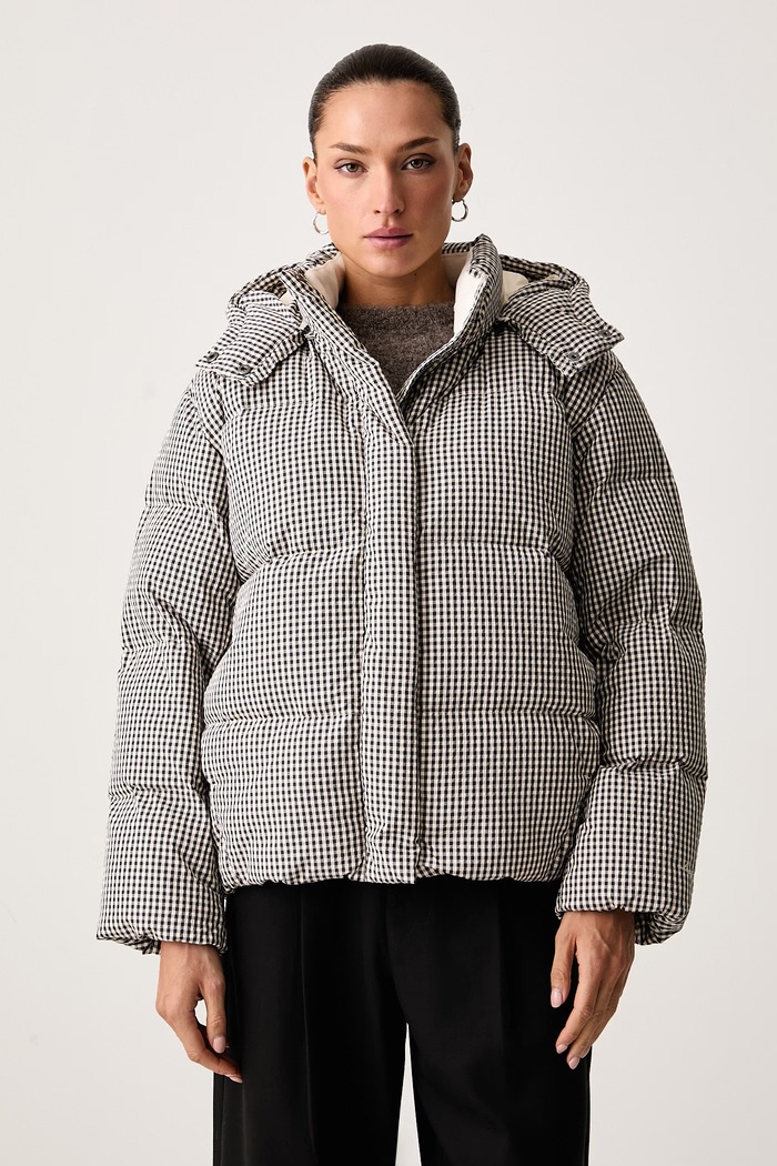 Levi's Kurtka puchowa damska TATE BUBBLE beżowy 006RQ