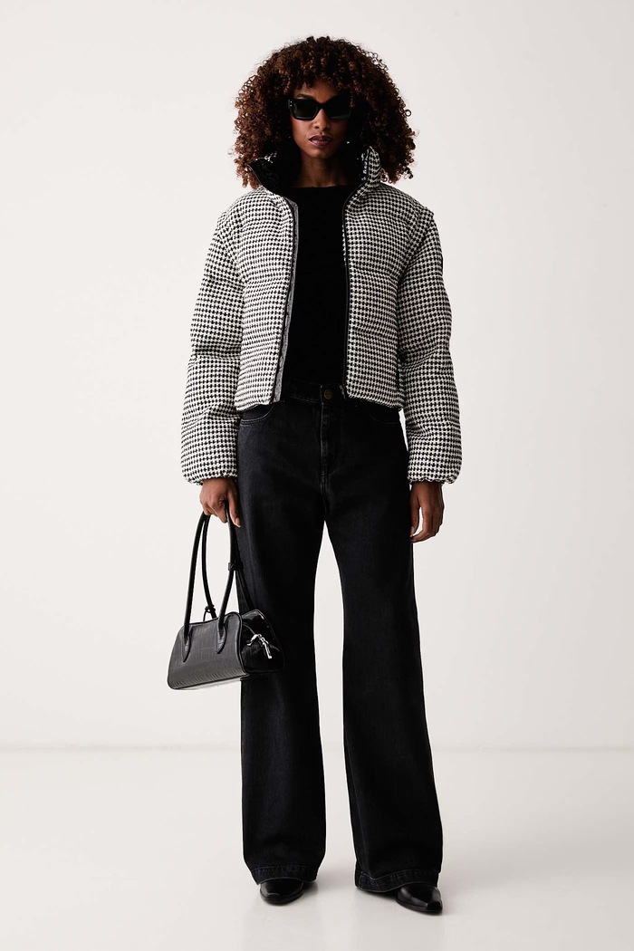 Pinko Kurtka pikowana damska 107185.A3G5 czarny AW26
