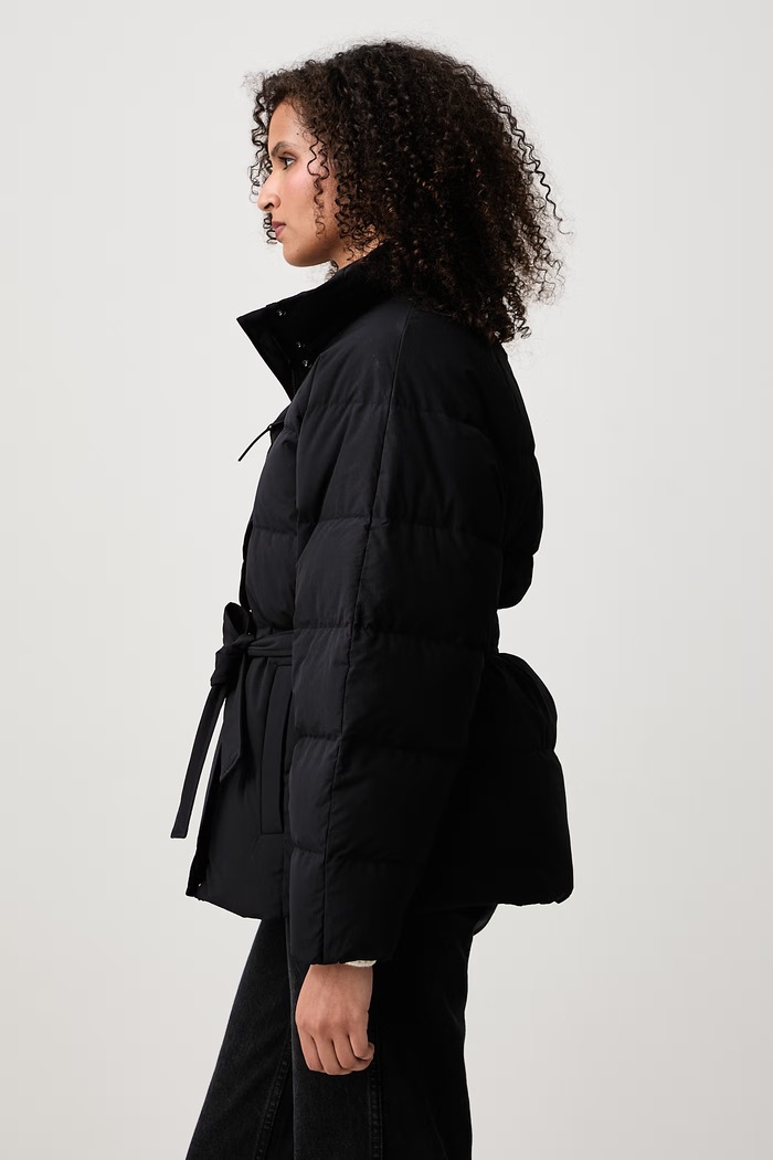 Kurtka puchowa damska Maison Kitsuné MRWWQ03WQ4095 czarny