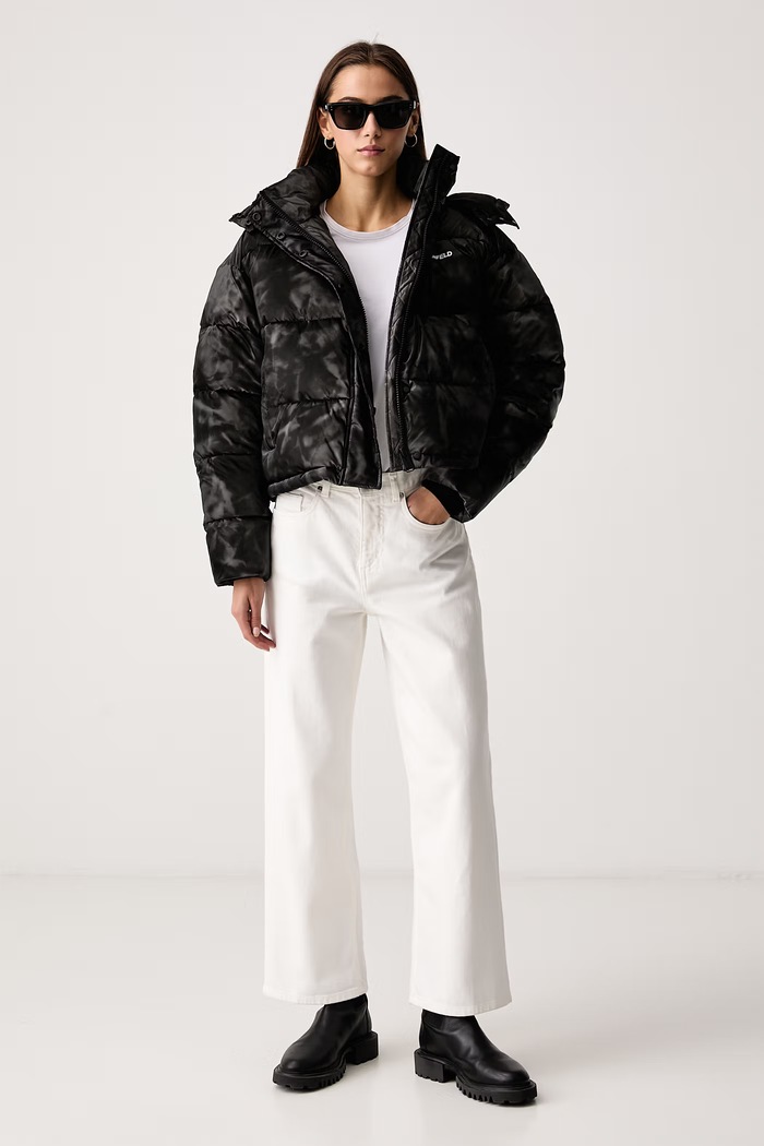Karl Lagerfeld Jeans Ženska jakna B4W15059 črna AW26
