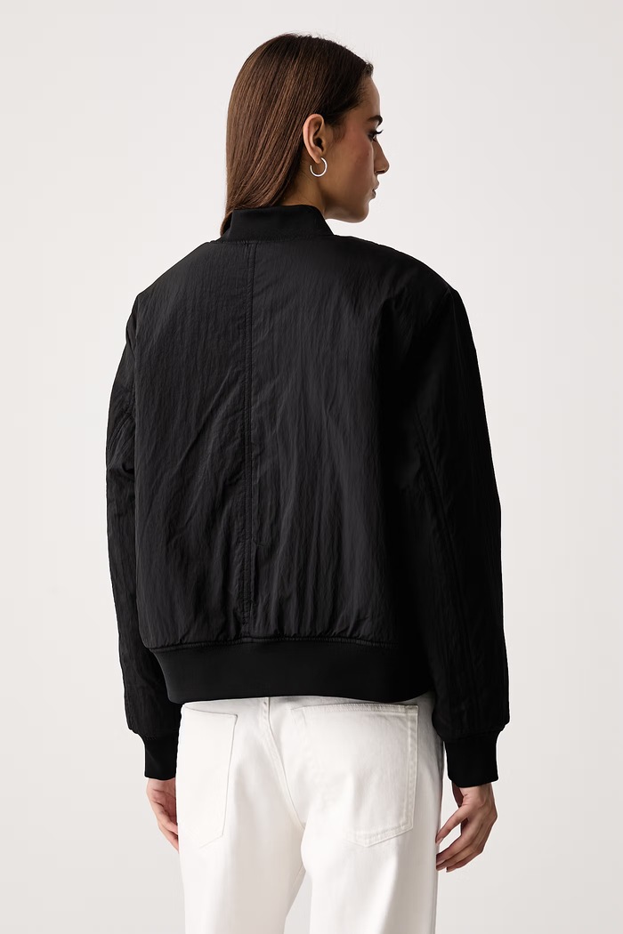 Bomber jakna ženska Karl Lagerfeld Jeans B4W15026 bež
