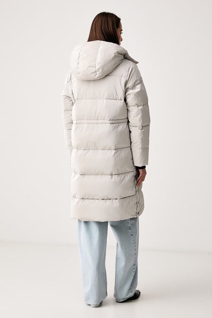 Oblečení Karl Lagerfeld Jeans Bunda dámská B4W15024 šedá