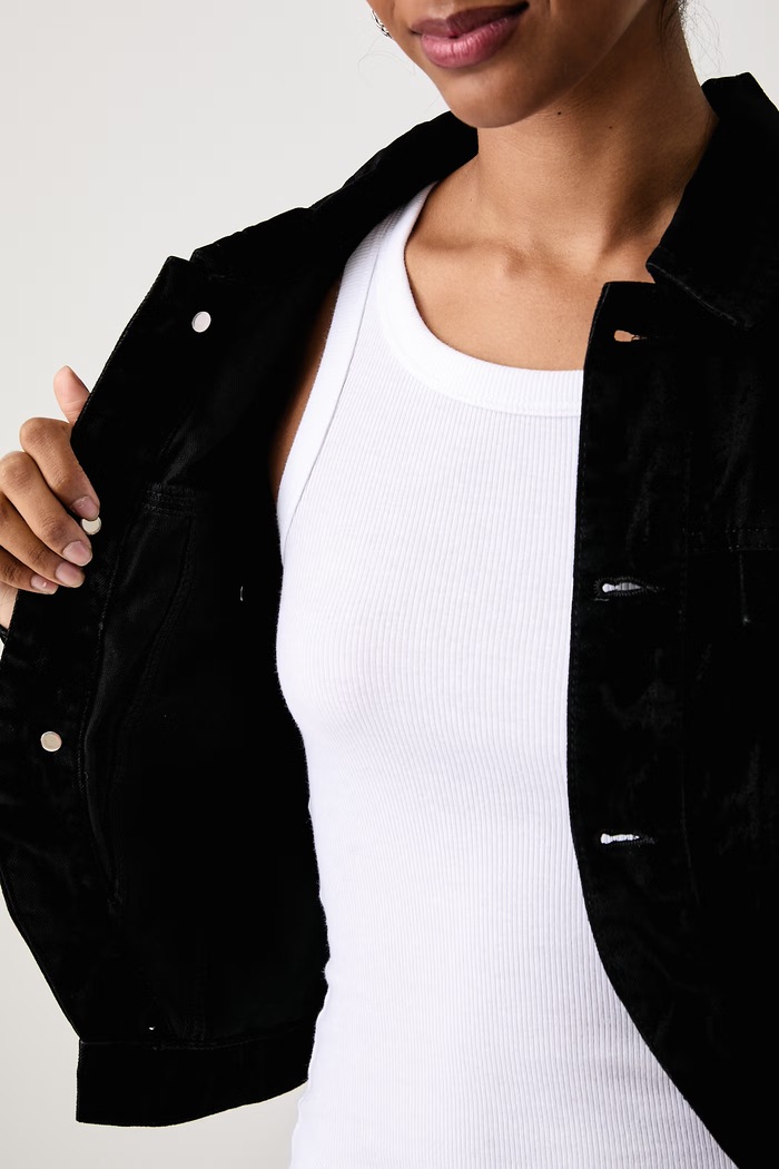 Karl Lagerfeld Jeans Prijelazna jakna za žene traper B4W14037