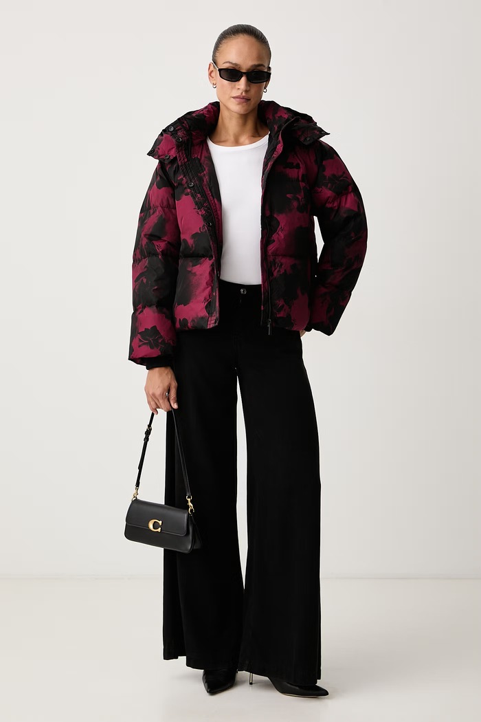 Karl Lagerfeld Kurtka puchowa damska B3W15002 czarny AW26