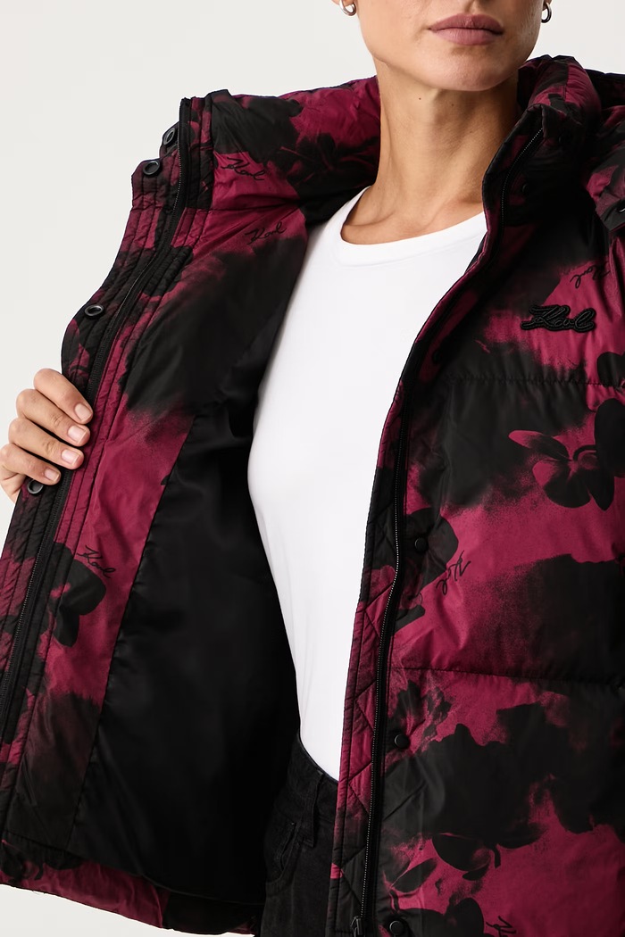 Karl Lagerfeld Kurtka puchowa damska B3W15002