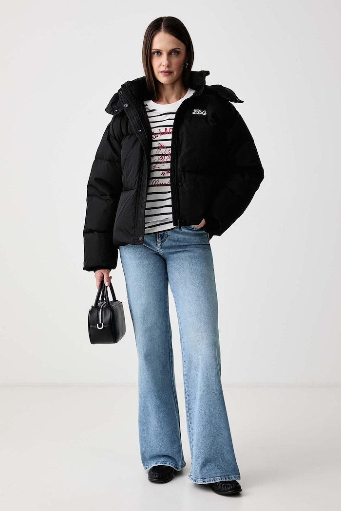 Karl Lagerfeld Puhovka ženska B3W15002 črna AW26