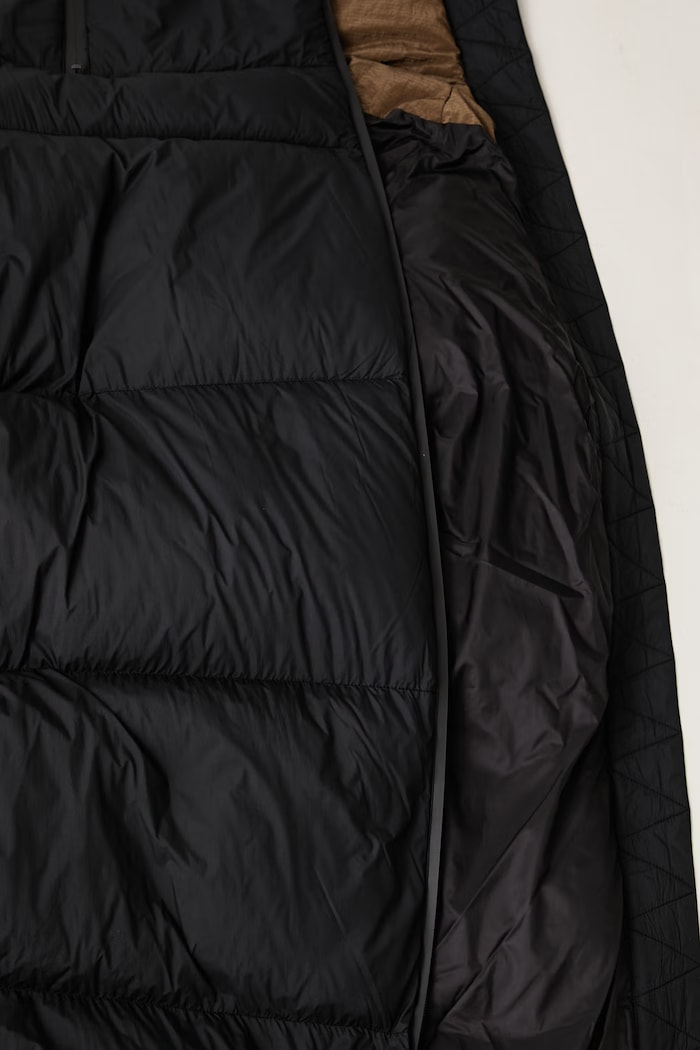 GANNI Future Nylon Quilt Maxi Puffer kurtka puchowa damska A1130019