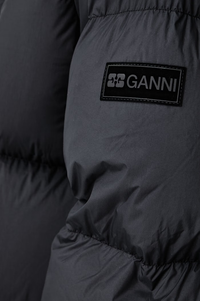 GANNI Future Nylon Quilt Puffer kurtka puchowa damska A1010242
