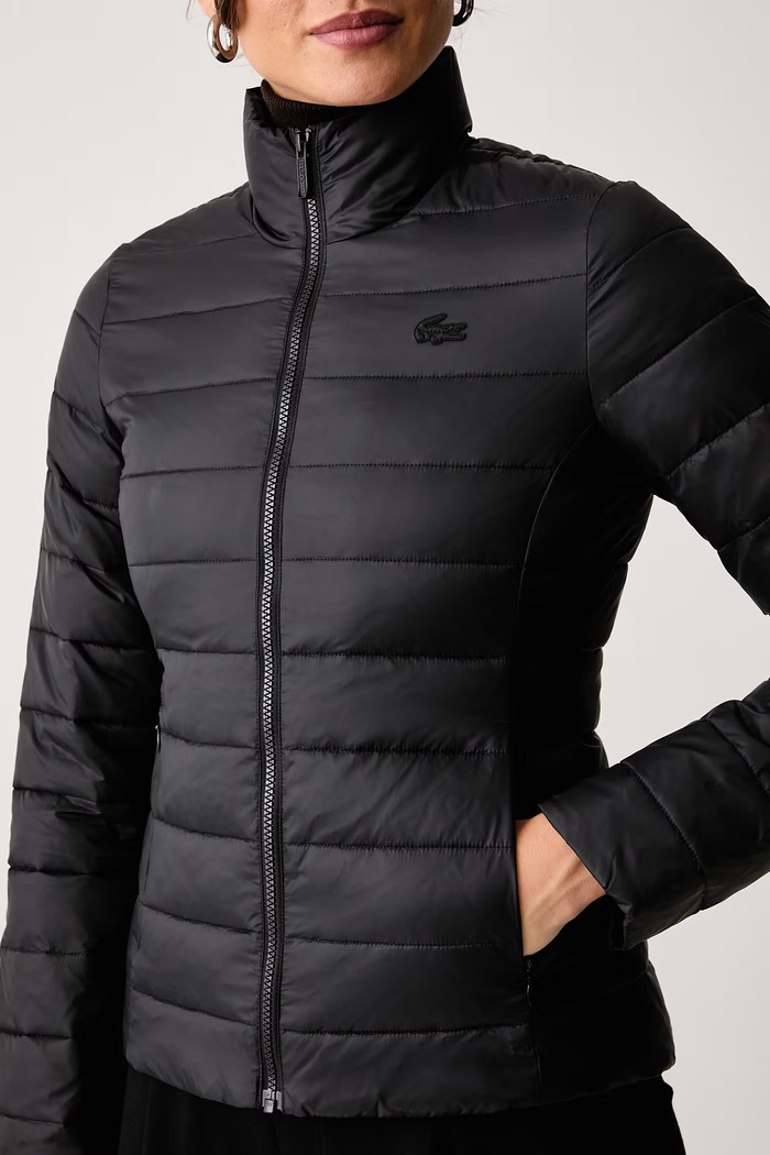 Kurtka pikowana damska Lacoste BF0603 czarny