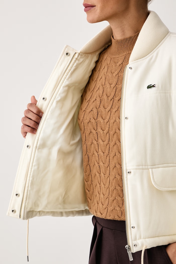 Lacoste Kurtka damska wełniana BF9304