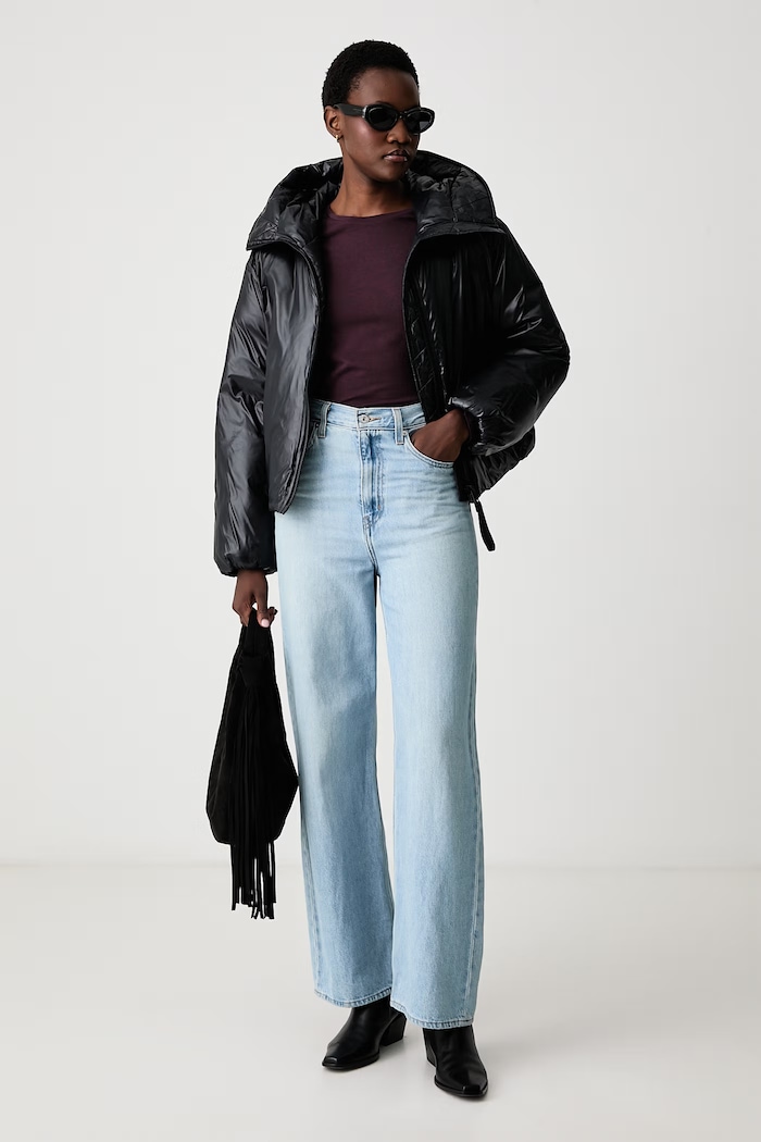 Marc O'Polo Kurtka puchowa damska 5000016041 czarny AW26