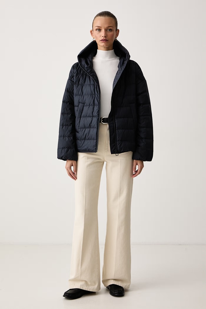 Marc O'Polo Kurtka puchowa damska 5000013817 granatowy AW26