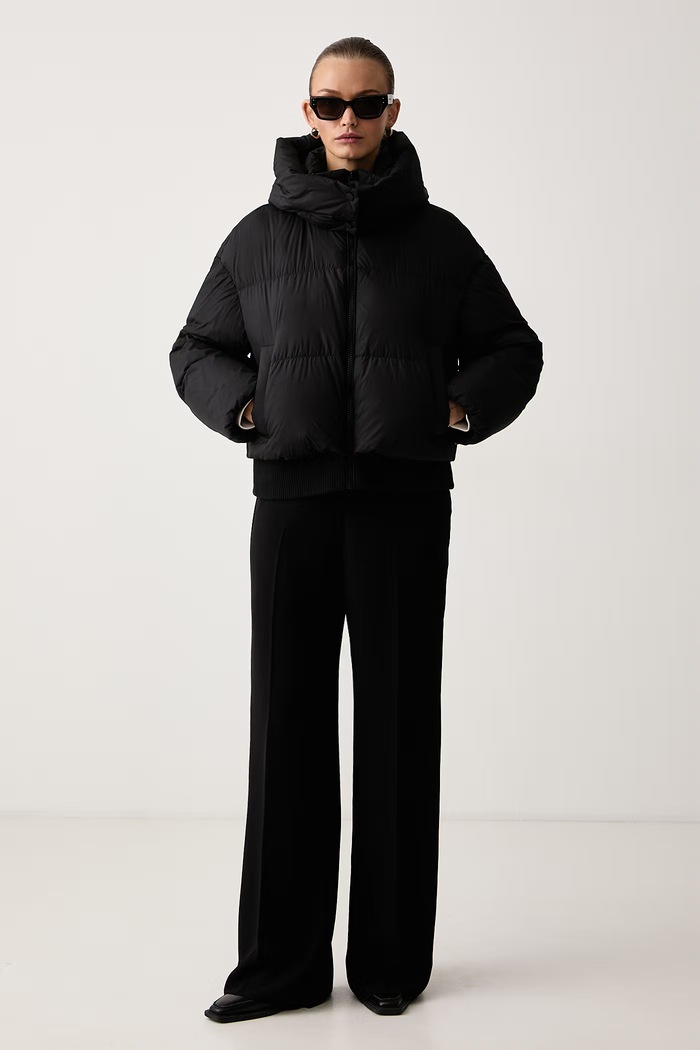 Marc O'Polo Kurtka puchowa damska 5000011710 czarny AW26